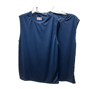 Paquete de 2 - Camiseta A4 Adulto Med Muscular Azul Marino Loc OT5 - Imagen 1 de 5
