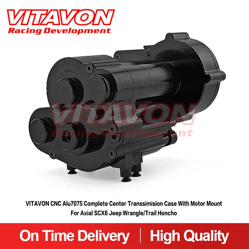 Vitavon SCX 6 Center Transsimision Case With Motor Mount For Axial Jeep Honcho - Image 1 of 4