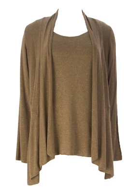 Miraclebody by Miraclesuit Mujer Metálico Dos Piezas Twin Set Talla Large Bronce - Imagen 1 de 3