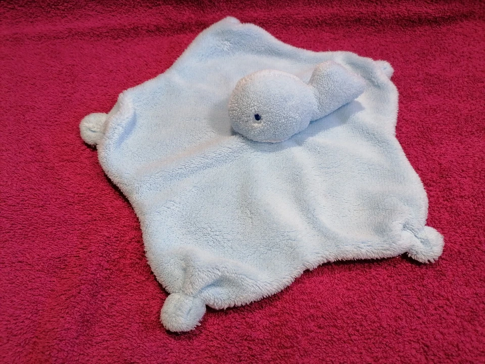 doudou plat baleine bleue BABOU  Etat neuf - Photo 1/1