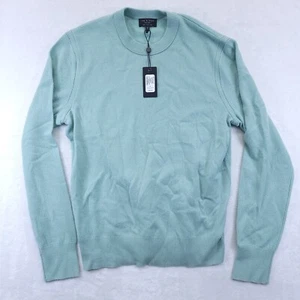Rag & Bone Harding Cashmere Crew Sweater In Rover Green Mens Size M NWT - Picture 1 of 5