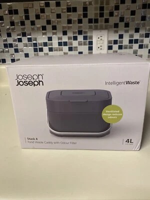 Joseph Joseph Stack 4-石墨食品垃圾桶 — 第 1/2 张图片