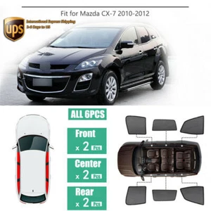 Parasol de ventana protector de rayos UV bloque de malla visera de privacidad para Mazda CX-7 10-12 - Imagen 1 de 10