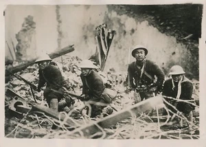 CHAPEI c. 1930 - Tranchée Soldats Japonais Chine - PRM 613 - Picture 1 of 2