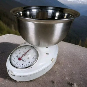 Vintage Waymaster Butchers Kitchen Scales 10lb Imperial + Bowl 1970's No. 210 - Picture 1 of 14