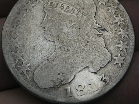 1813 Capped Bust Silver Half Dollar- Good Details Cover