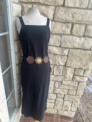 Vestido recto Jonathan Martin talla M/L negro sin mangas por y Foto 1 de 4