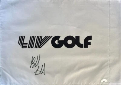 Bubba Watson Signed LIV Golf Pin Flag JSA#AK80791 - Image 1 of 3