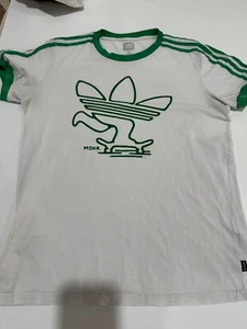 Adidas Meka Skateboarding T-Shirt, Trefoil Skateboarding Graphic, Medium. - Picture 1 of 6