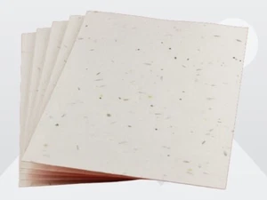 Saatkartenblätter A4 (297 mm x 210 mm), recycelte 250 g/m² Pflanzkarte, Saatpapier, - Bild 1 von 7