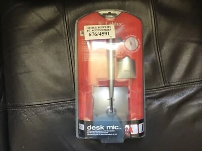labtec pc desk mic with mute switch  534 brand new sealed  - Image 1 of 4