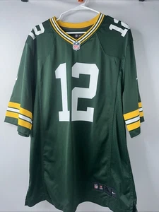 Nike On Field NFL Green Bay Packers Aaron Rodgers Jersey GREEN Size XL - Picture 1 of 8
