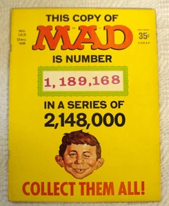 Mad Magazine #123 - Diciembre 1968 - Imagen 1 de 2