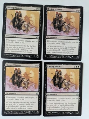4 Hissing Miasma Guildpact MTG NM Free shipping with tracking - Image 1 of 2