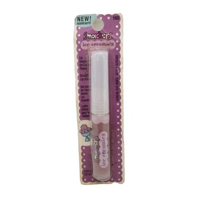 Rare Bonne Bell Smackers Ice Creamies Lip Gloss Berry Sunday NOS - Image 1 of 3