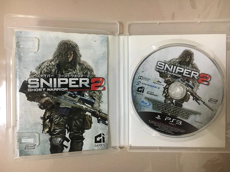 Sniper Ghost Warrior 2 - PS3 formulario de libro JP Foto 1 de 1