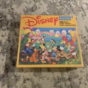 Disney Fantasy Puzzle 300 Pezzi Bambini Completo Con 14 Personaggi - Foto 1 di 8