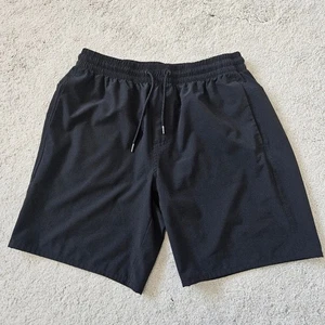 Zella | Athletic Black 8" Workout Athleisure Shorts Stretch, Mens Large - Bild 1 von 5