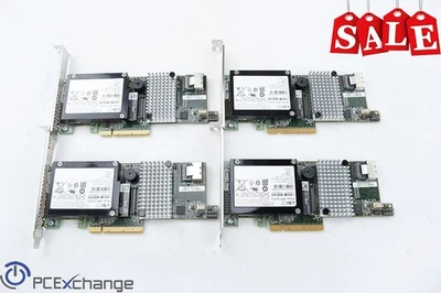 *LOTE DE 4* TARJETA CONTROLADORA RAID LSI MR SAS 9271-4i 6 Gb/s PCI-E 3.0 CON BATERÍA Foto 1 de 4