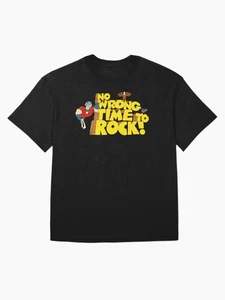 Peacemaker No Wrong Time To Rock Comic Book Unisex Black T-shirt - Foto 1 di 5