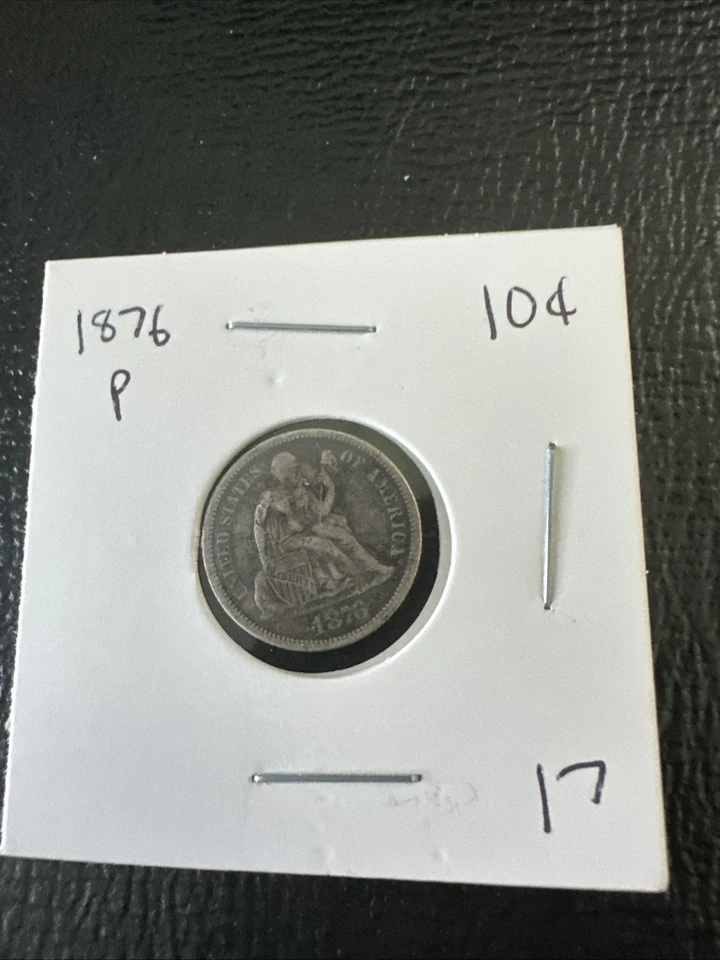 1876 10C Liberty Seated Dime - Image 1 of 3