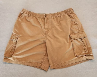 Pantalones Cortos Carga Outdoor Life Para Hombre Talla 2XL Dorado-Bronceado Calce Relajado Cintura Elástica Foto 1 de 4