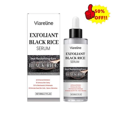 Exfoliant Black Rice Serum, Black Rice Exfoliating Essence - Image 1 of 4