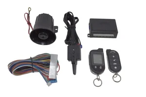 Galaxy G777 V2 2 Way Car Alarm Anti Theft Security System Keyless Entry - Picture 1 of 5