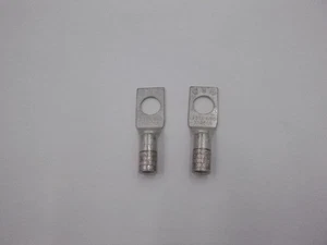 2 Stück Burndy One Lug Kompressionsverbinder 2 AWG Litze YA2C-L6 - Bild 1 von 2