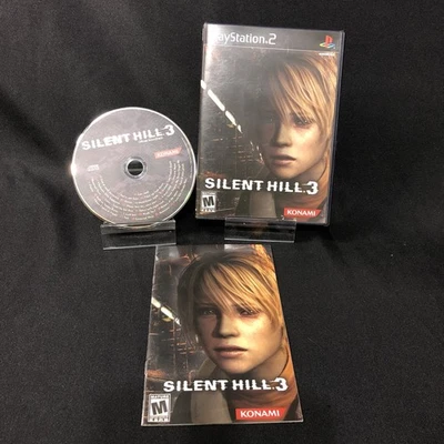 Silent Hill 3 (Sony PlayStation 2, 2003) PS2 Case Manual Soundtrack Only NO GAME - Image 1 of 4
