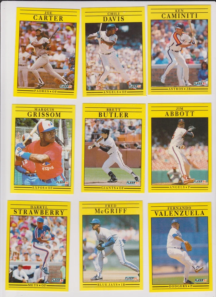 1991 Fleer Lot A U Pick Collection Set Lot -- Get 40% off!! - Image 1 of 1
