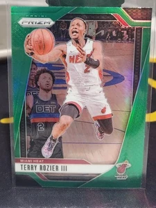 2024-25 Panini Prizm Green Prizm Terry Rozier III #142 Heat - Picture 1 of 2