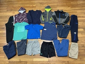 Boys CLOTHING LOT 16PC Back To School Size Small 5-6/ 7-8 Under Armour Nike - Picture 1 of 8