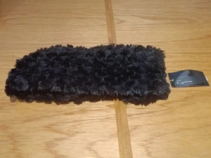 Diadema envolvente de piel sintética para mujer CEJON, negra, talla única - Imagen 1 de 5