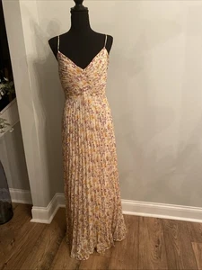 Vestido Lucy Paris Marfil Estampado Floral Talla L - Imagen 1 de 5