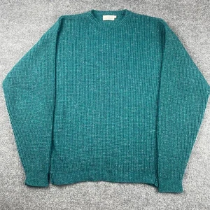 Vintage JJ COCHRAN Pullover Herren Extra Large Türkis Viskose Made In USA 90s - Bild 1 von 7