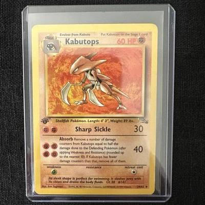 Kabutops 24/62 1st Edition - Image 1 of 4