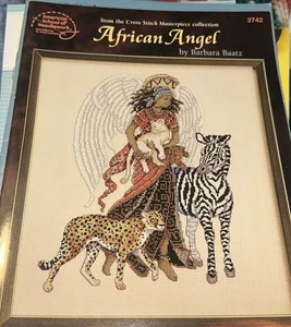 Afrikanischer Engel von American School of Needlework Kreuzstichmuster - Bild 1 von 1