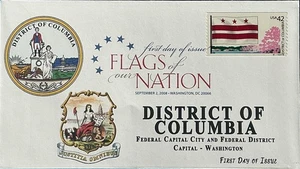 BDAOCITW KSC Cachets 4283 Flags Our Nation FOON Great Seal District Columbia - Picture 1 of 2