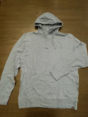 Sudadera con Capucha Faherty Para Hombres XL Azul Lavado al Sol Algodón Slub Tejido Manga Larga Top Nuevo sin Etiquetas Foto 1 de 3