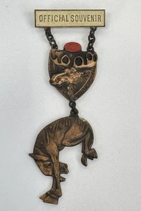 SELTENE 1912 Kansas City Convention LOYAL ORDER OF MOOSE Pin "Show Me" - Bild 1 von 7