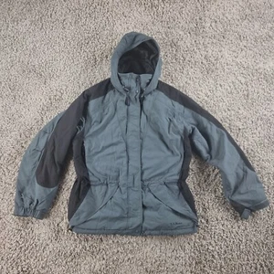 L.L.Bean Jacket Womens Extra Large XL Blue Windbreaker Coat Vintage R7-18 - Picture 1 of 11