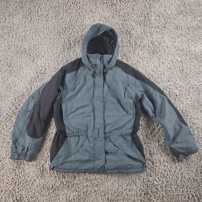 L.L.Bean Jacket Womens Extra Large XL Blue Windbreaker Coat Vintage R7-18 - Image 1 of 4