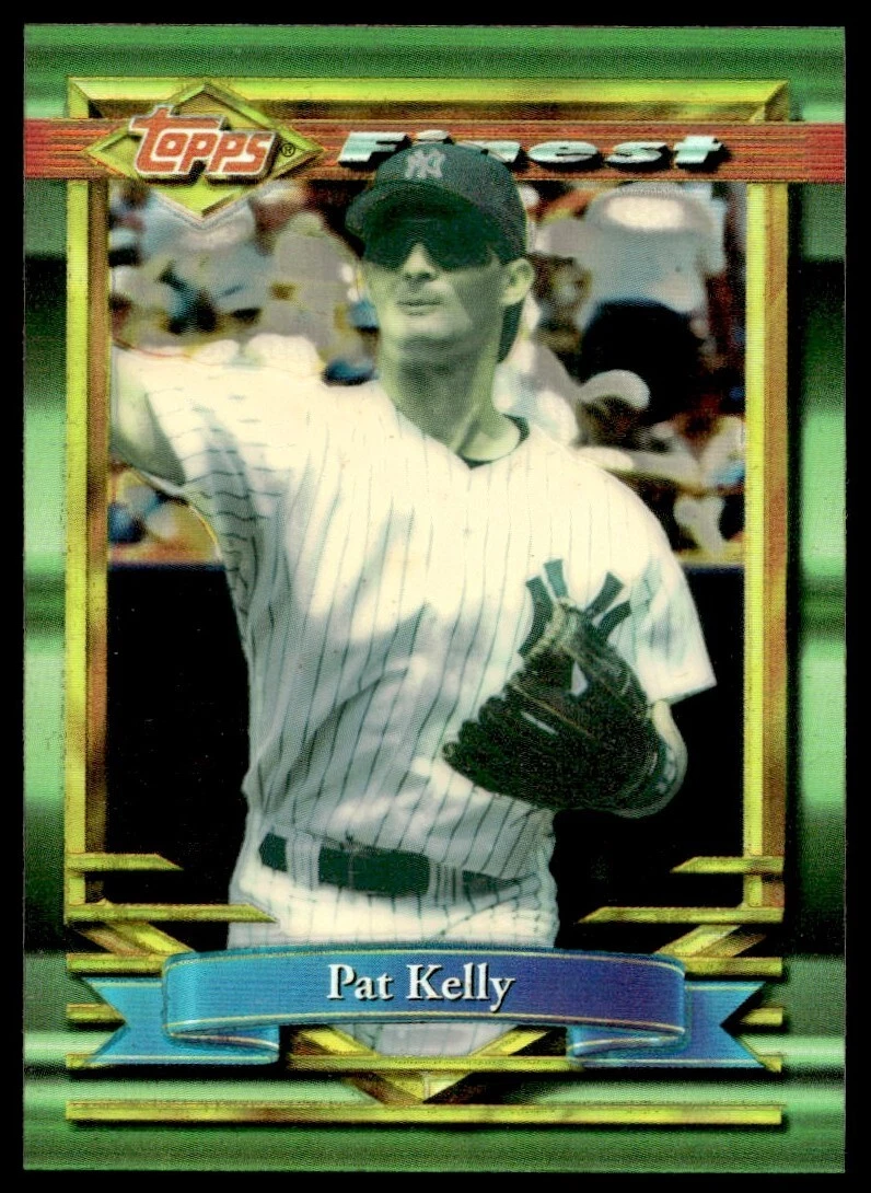 1994 Finest Refractor Pat Kelly A35 New York Yankees #63
