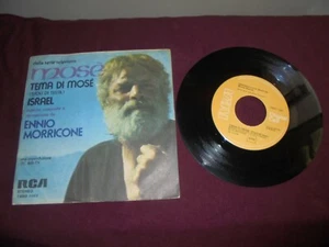 Ennio Morricone "Tema Di Mosè / Israel" 7" 	RCA – TBBO 1082 ITA 1974 - Picture 1 of 1