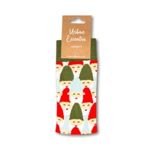 Gnome Socks Cotton Rich Socks Uni-Sex Novelty Unisex Chilling with my Gnomies - Picture 1 of 3