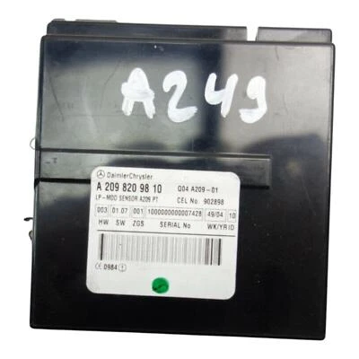 Mercedes W209 CLK Cabrio Centralina Sensore Allarme A2098209810 Anno 2004 - Immagine 1 di 2