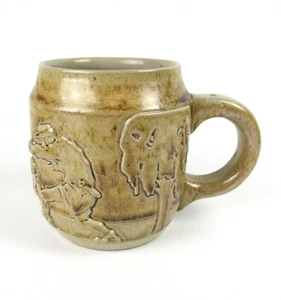 Alter Steinzeug Krug Bierkrug ca. 1920 Jugendstil Art Deco Beer Stein Jagd ++ - Bild 1 von 4