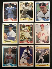 1990 FLEER Baseball Cards.    # 441-660.    You Pick to Complete Your Set.