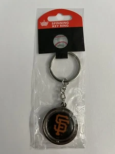 San Francisco Giants Spinning Keychain Key Tag Ring Metal Aminco MLB - Picture 1 of 2